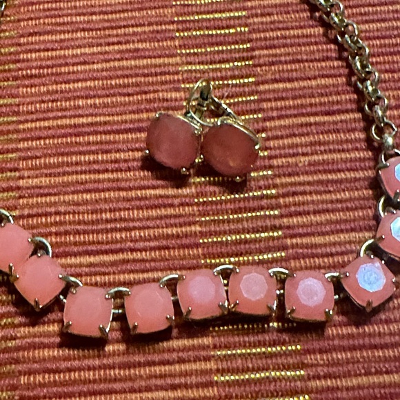 Kate Spade Necklace with Pink Stones - Picture 4 of 5